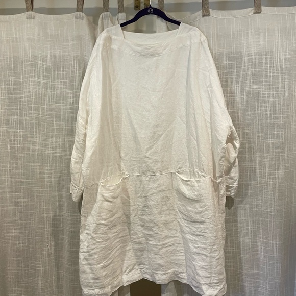 Metta Melboune Linen/Canvas Tunic Dress - Picture 2 of 5